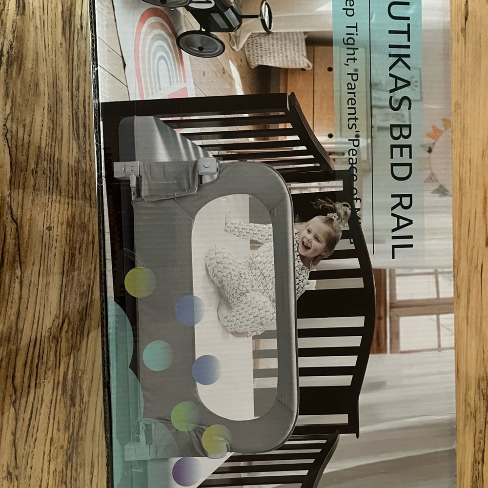 Amazon Bed Rail for Kids - Gray